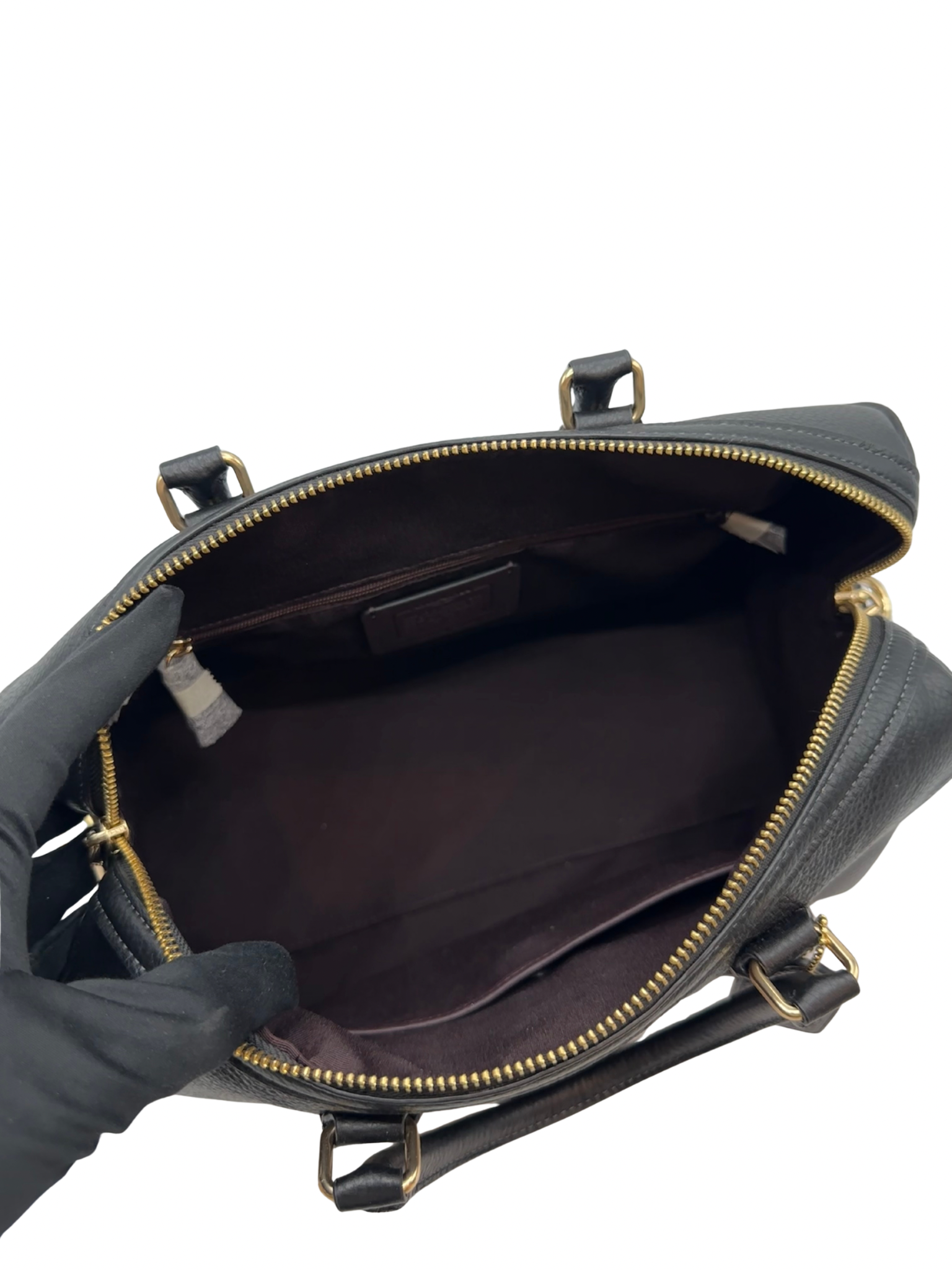 Bolso Satchel Coach Rowan