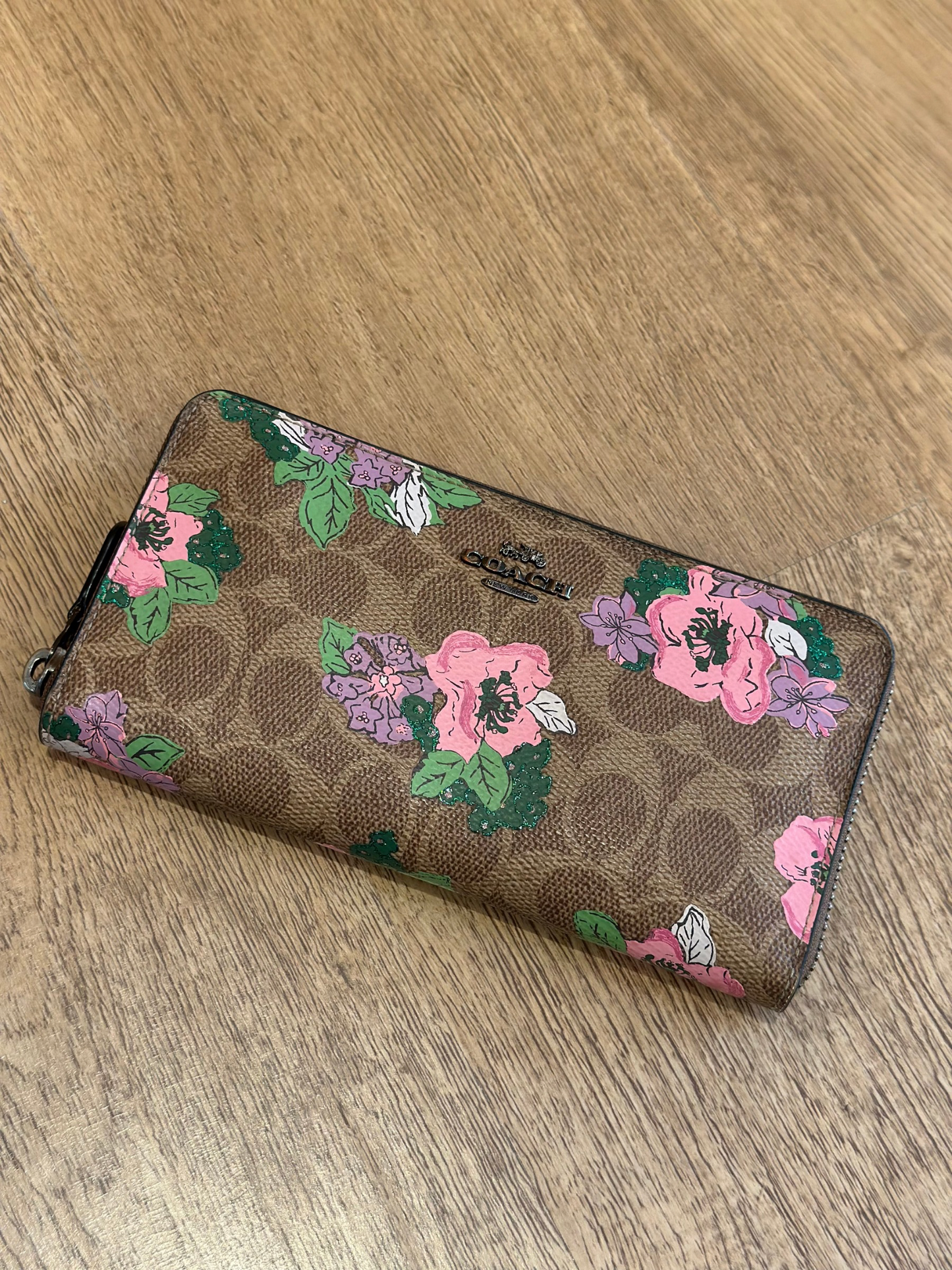 Billetera Coach Floral