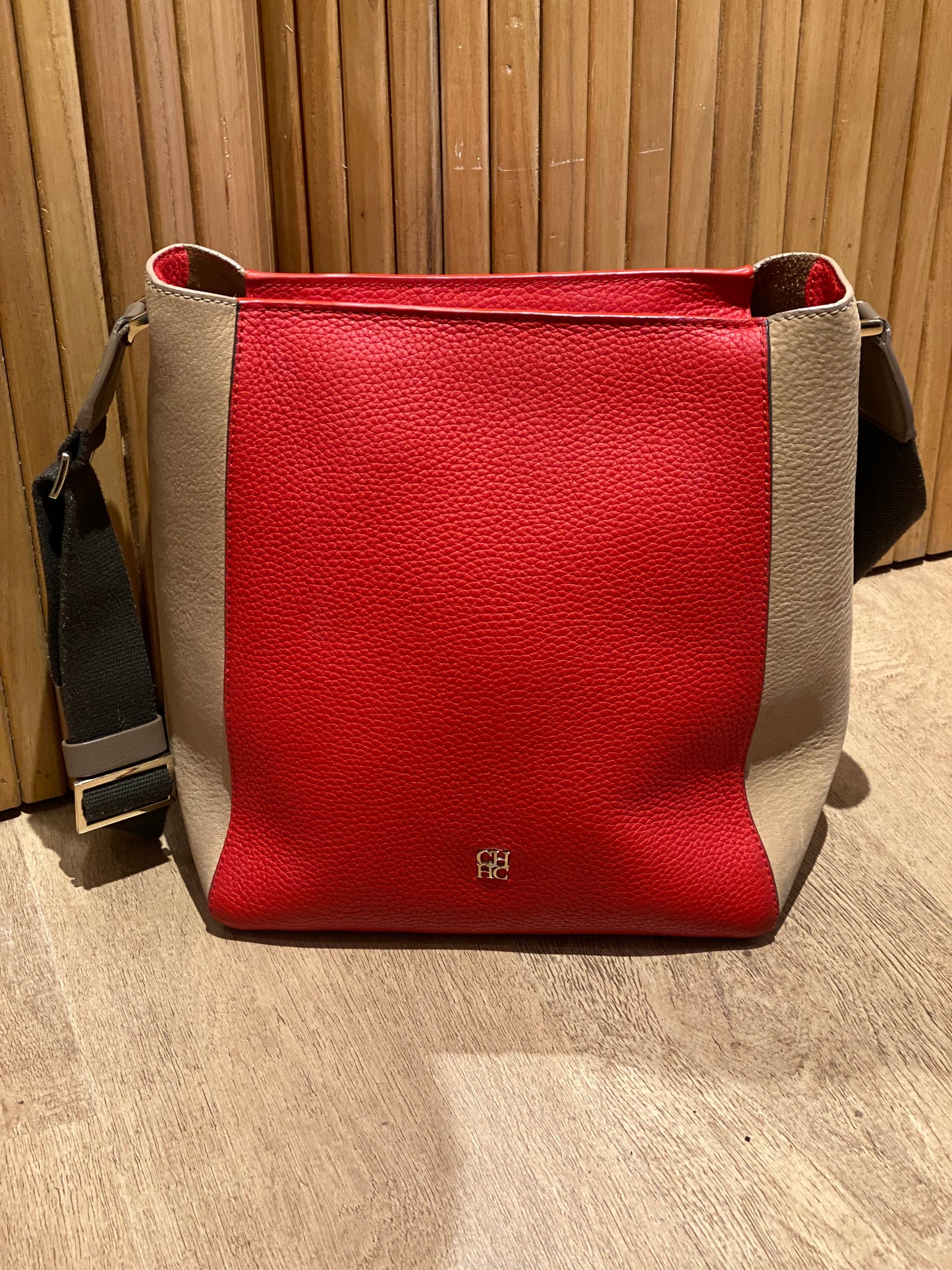 Cartera Carolina Herrera Bicolor