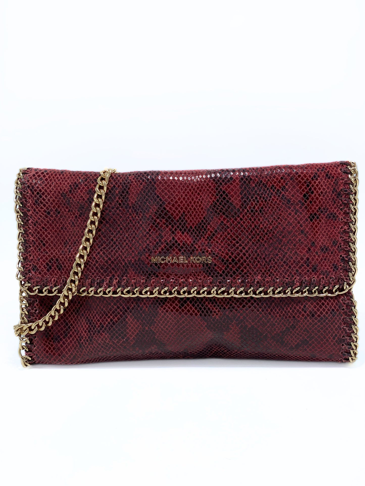 Cartera Michael Kors Chelsea Python