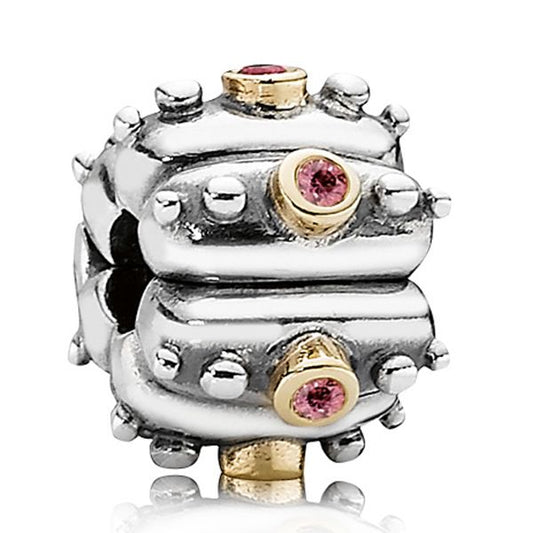 Charm Pandora Amuleto Salmon Clip