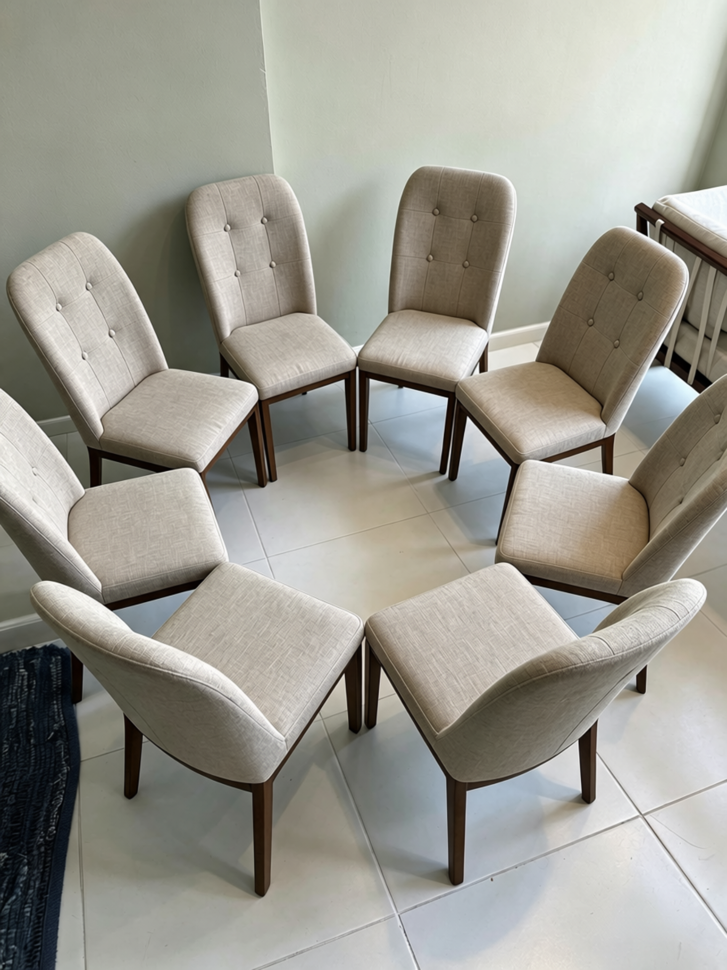 Set de 8 Sillas de Comedor Casa Viva Connie