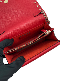 Bandolera Roja Valentino Garavani Rockstud