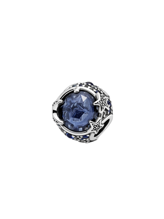 Charm Pandora Celestial Blue Sparkling Stars