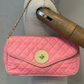 Bolso de Hombro Rosado Carmen Steffens