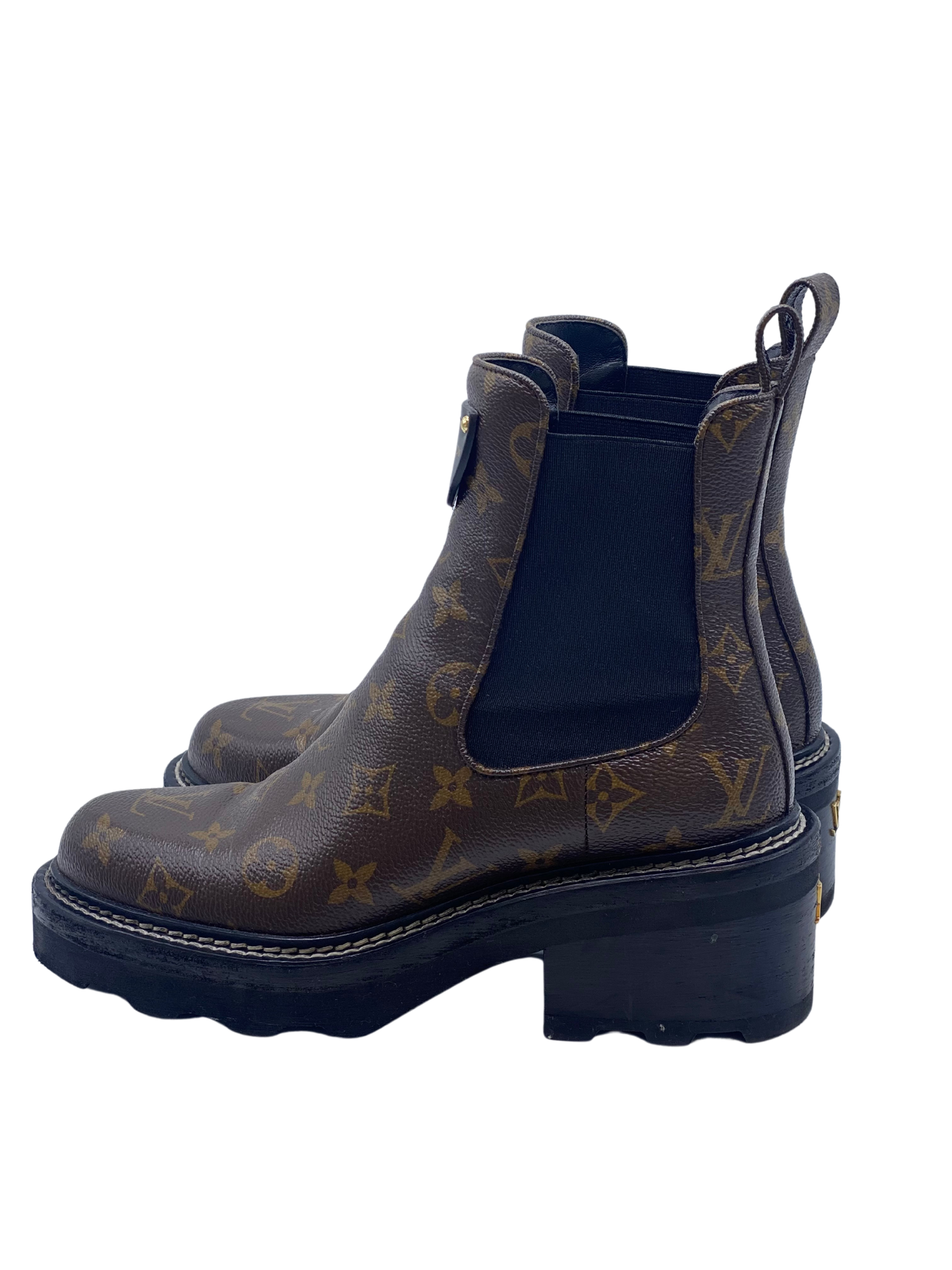 Botas Louis Vuitton Beaubourg Monogram (37)