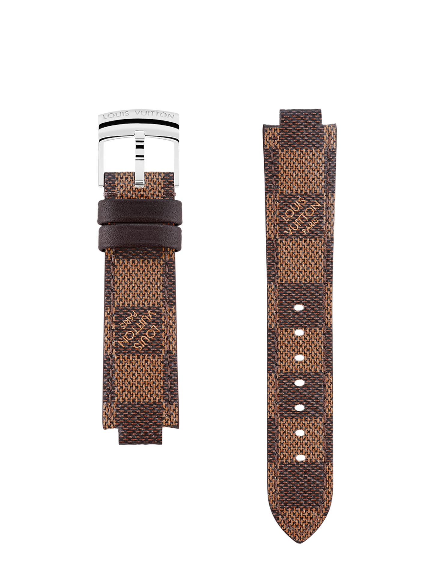 Correa para Reloj Tambour Louis Vuitton Damier Ebène