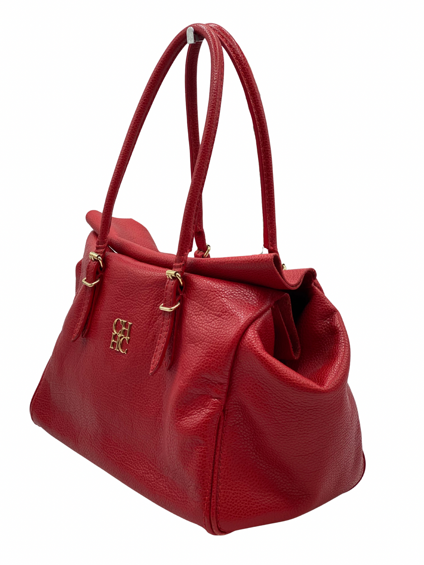 Bolso de Hombro Rojo Carolina Herrera
