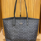 Cartera Coach Tote Bag Reversible