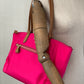 Cartera Michael Kors de Nylon Rosa