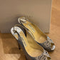 Sandalia Jimmy Choo Karina Metallic (37.5)