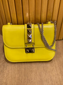 Bandolera Valentino Roman Rocksutd Yellow