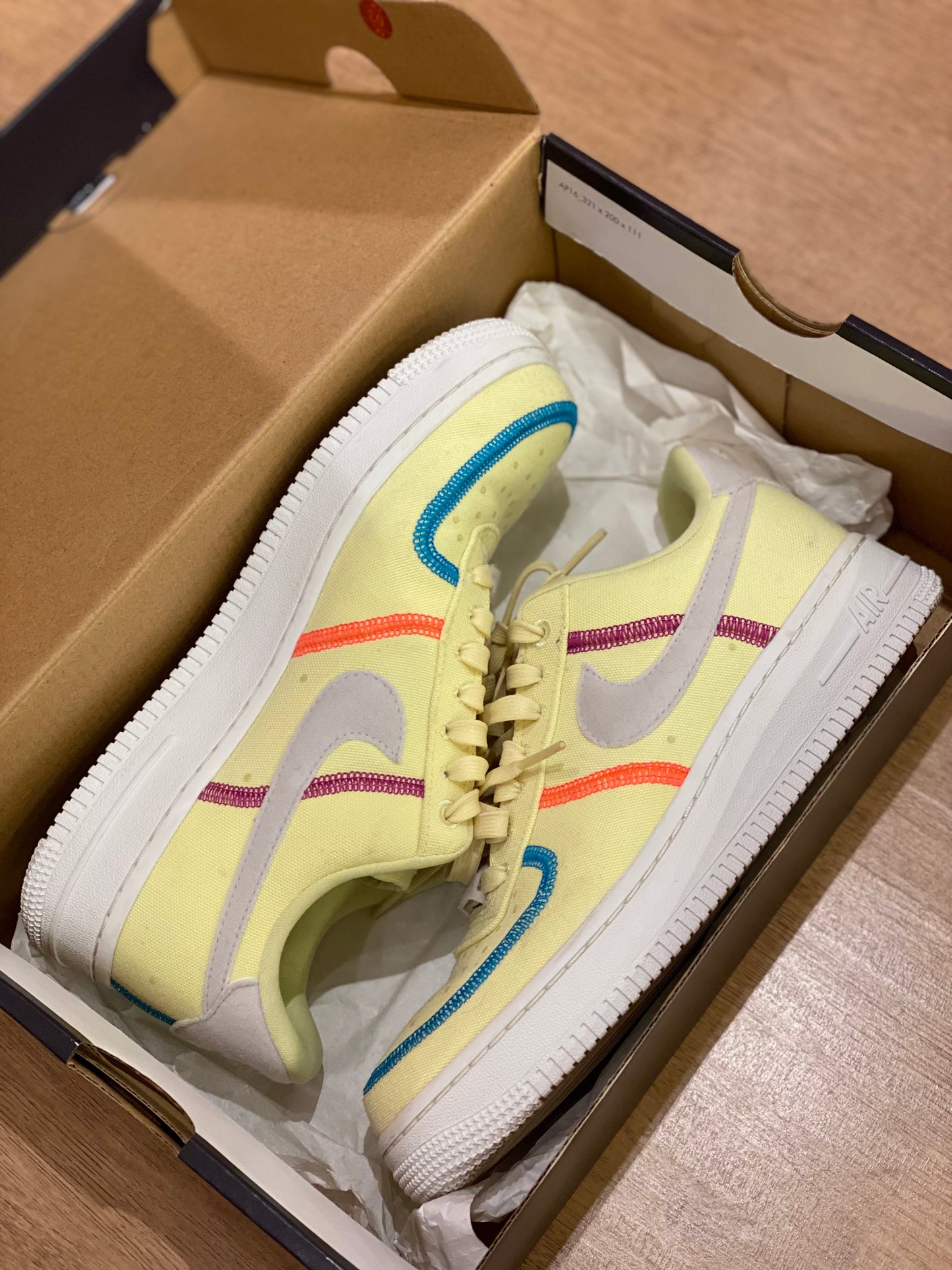 Champion Nike Air Force 1 Life Lime (37)