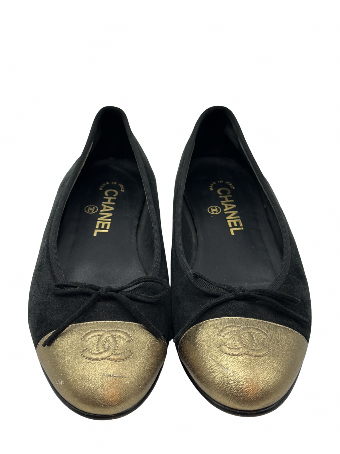 Chatitas Bicolor de Terciopelo Chanel (38)
