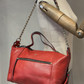 Cartera Roja con Cadena Purificación García