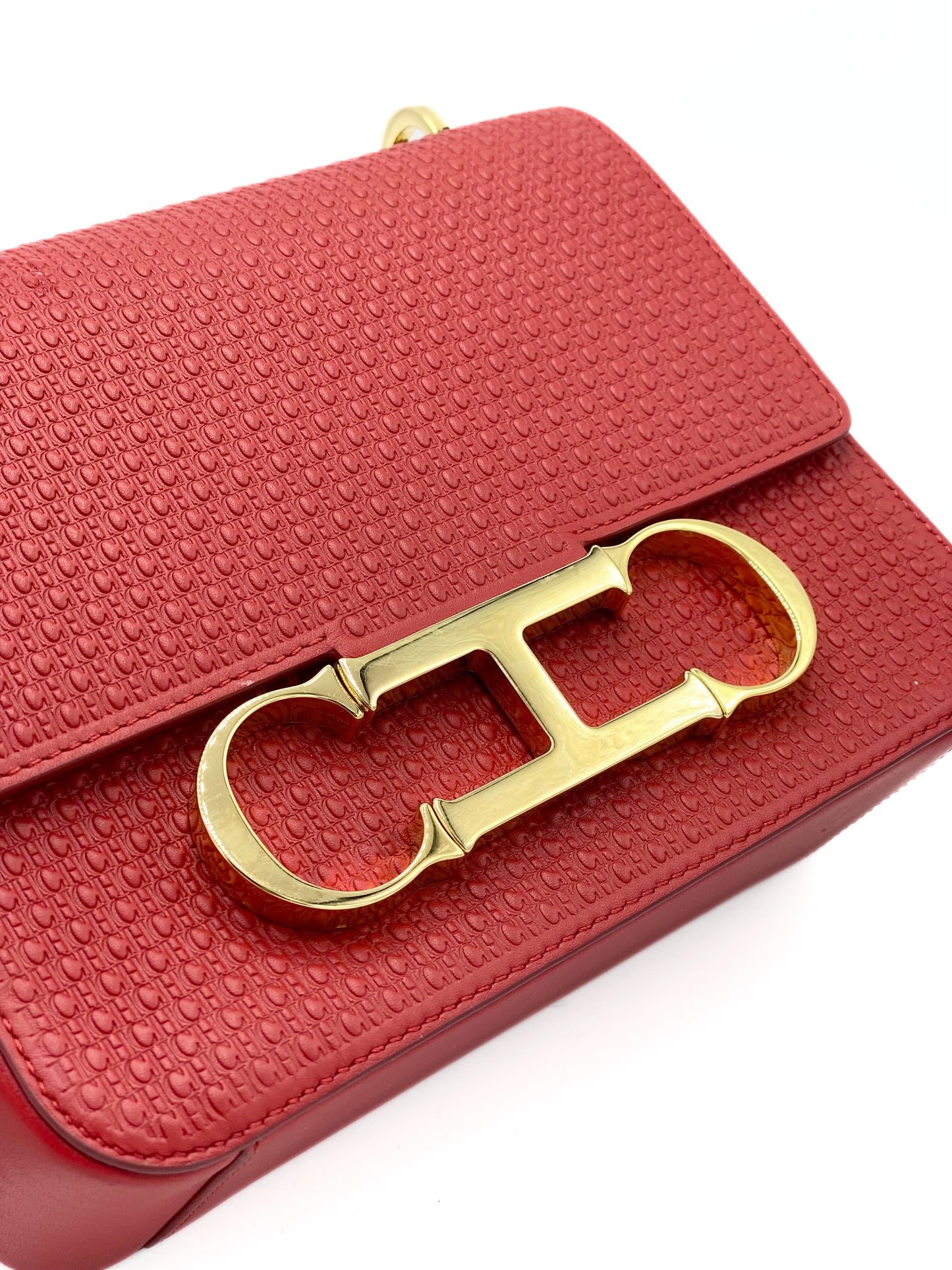 Bandolera Carolina Herrera Initials Insignia