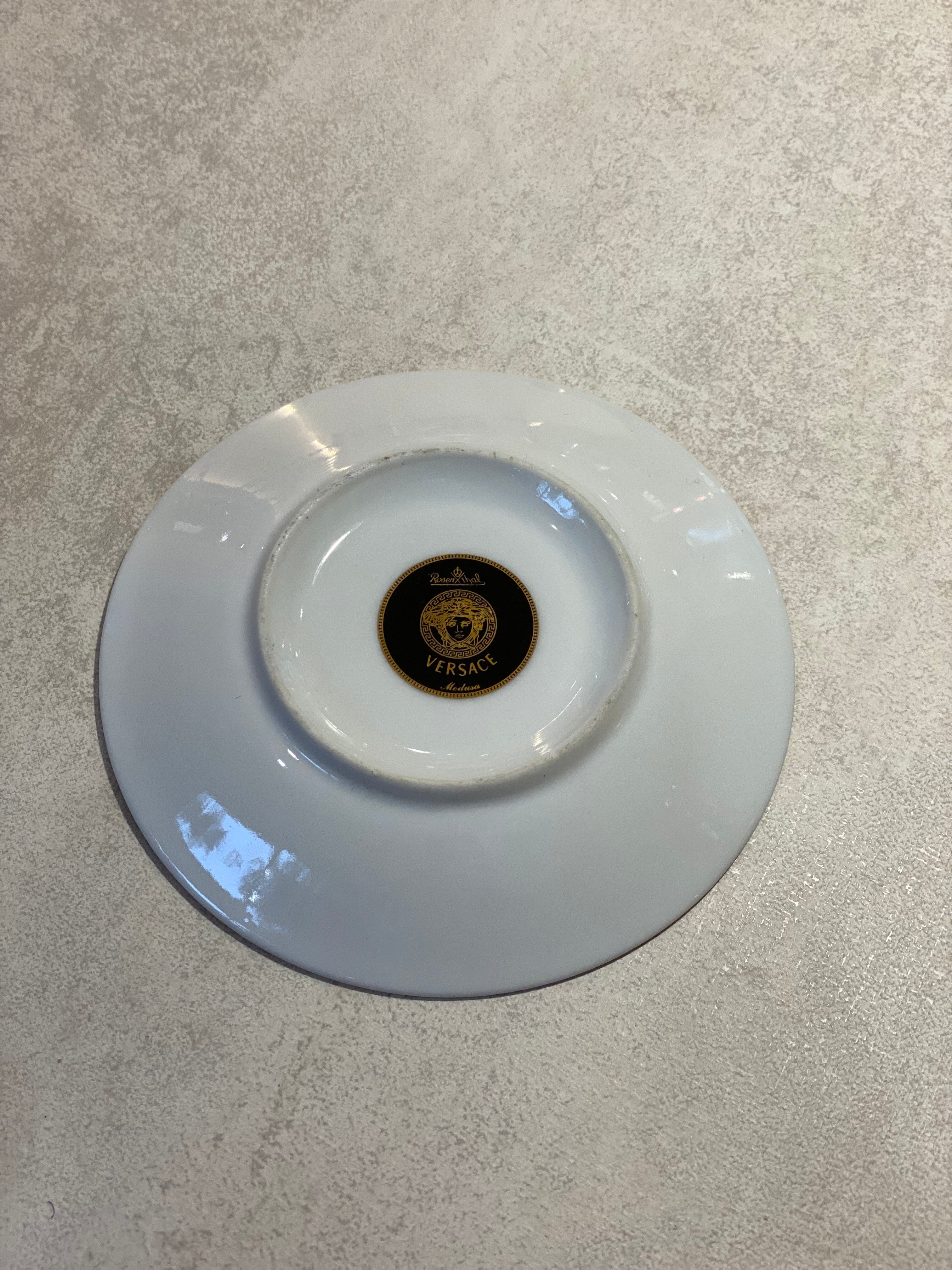 Juego de Té Porcelana Rosenthal x Versace Medusa