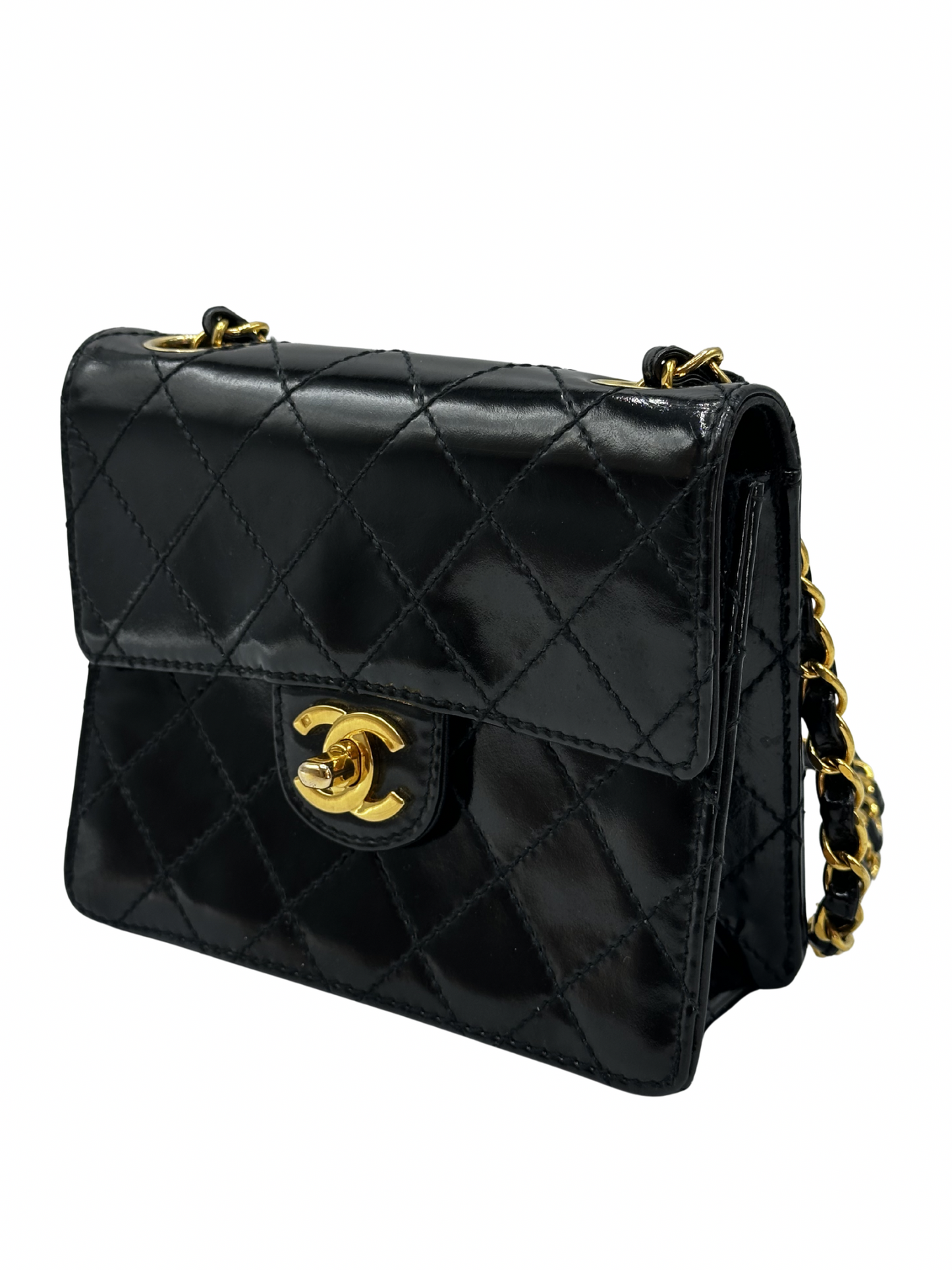 Mini Bandolera Chanel Vintage Square Classic Single Flap