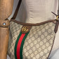 Bandolera Gucci Supreme GG Ophidia Half Moon