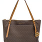 Cartera Michael Kors Ciara Monogram Marron