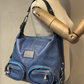 Cartera Azul con Bolsillos Carmen Steffens