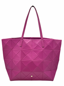 Cartera Purificación García Origami Fucsia