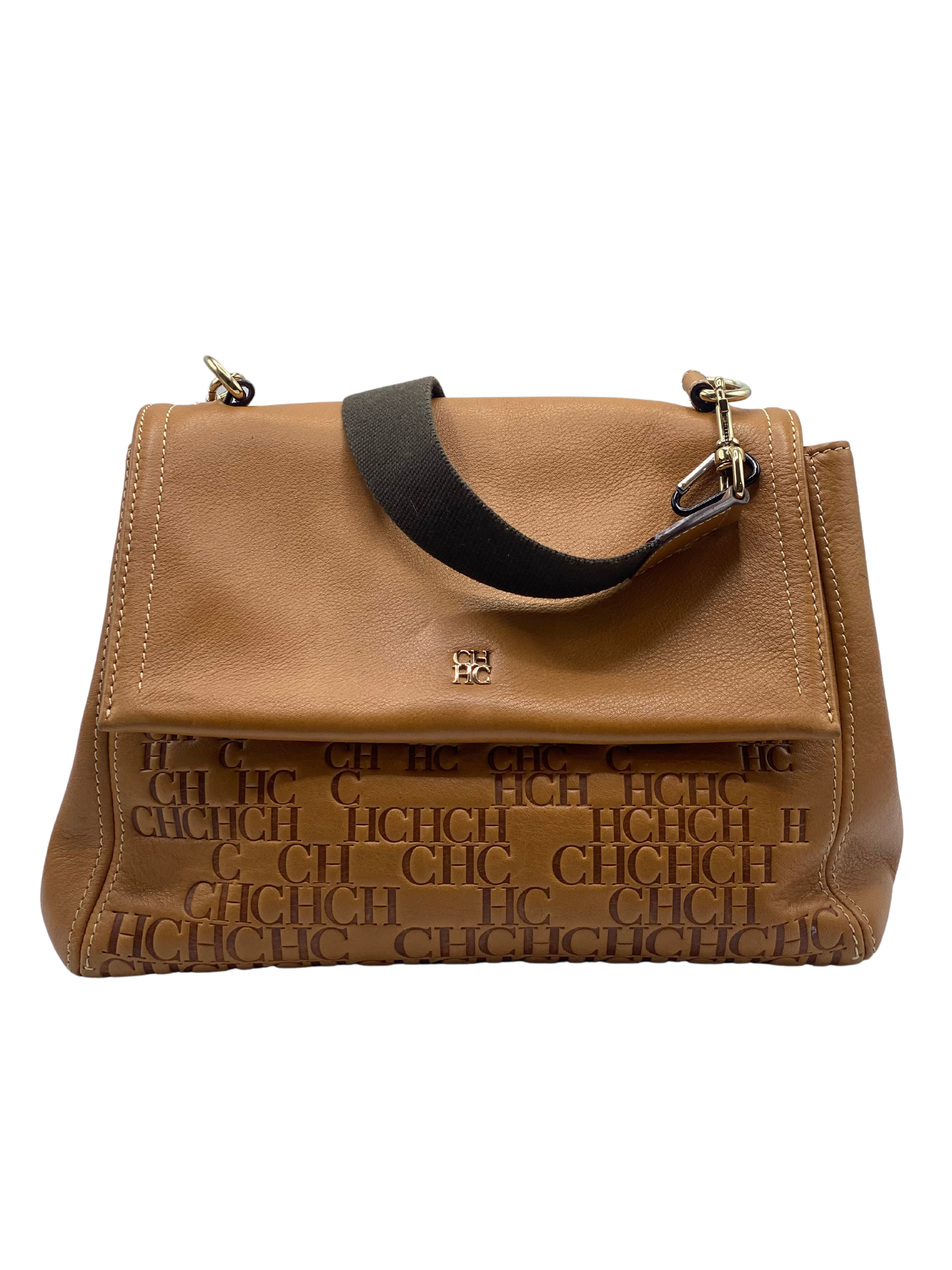 Cartera Carolina Herrera Baret Monogram