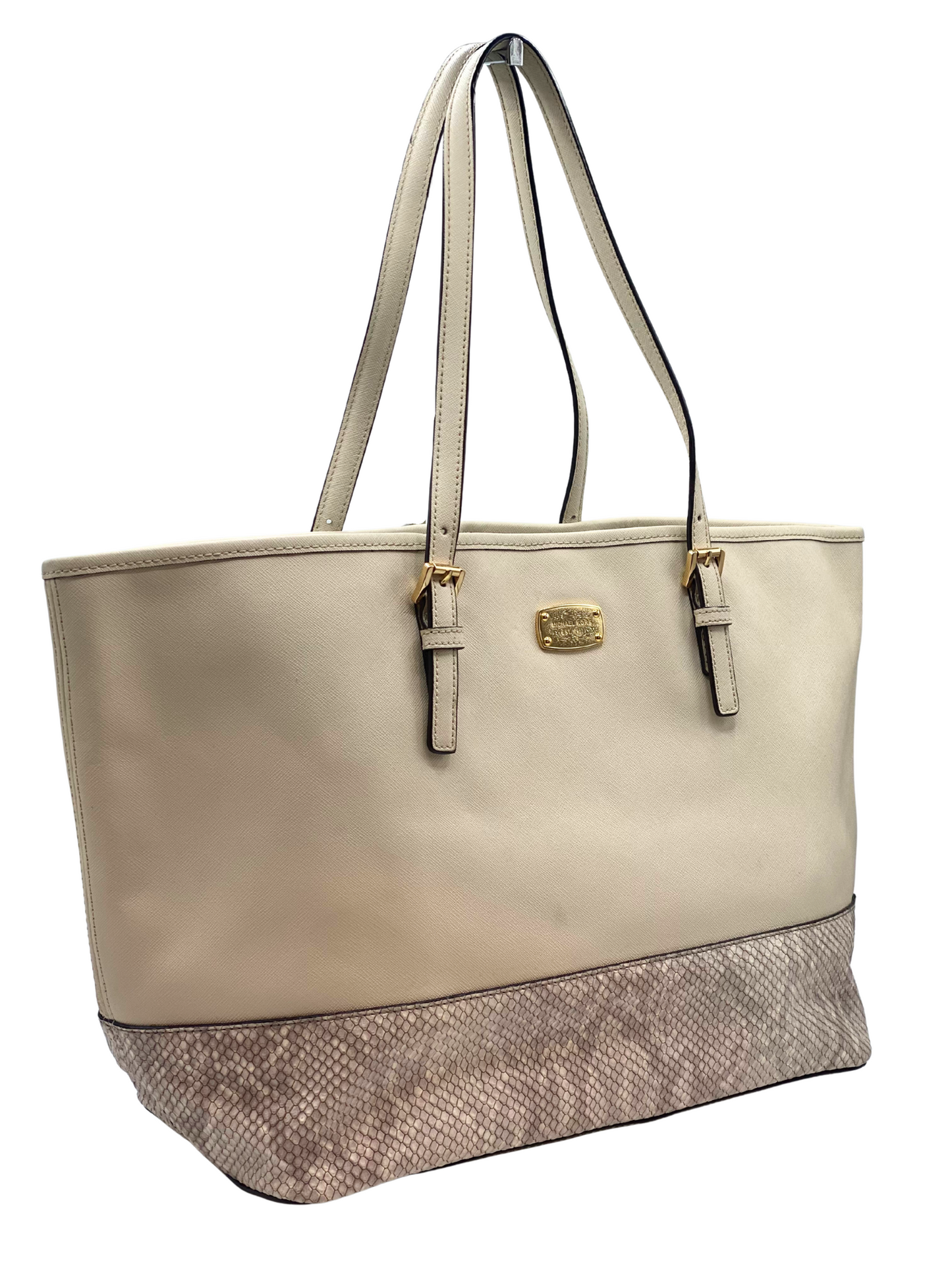 Cartera Blanca Michael Kors Tote Bag