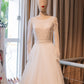 Vestido de Novia Rosa Clará Bride + Velo de 7 Metros Bordado (Talle S)