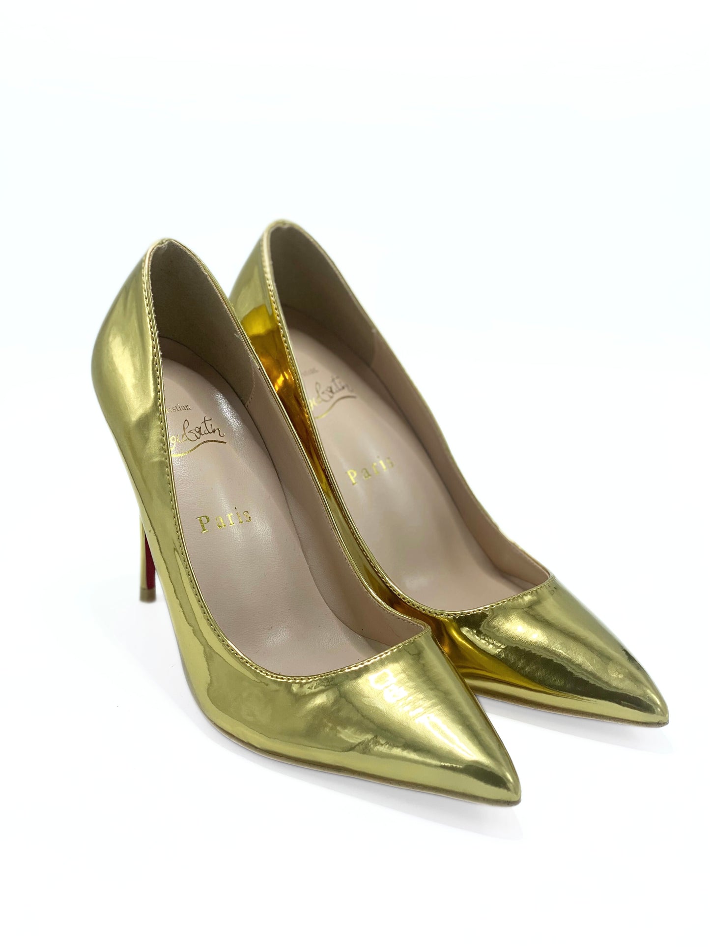 Pumps Christian Louboutin So Kate Gold (EU40)