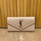 Billetera Rosada YSL Con Detalles