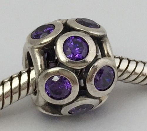 Charm Pandora Whimsical Purple
