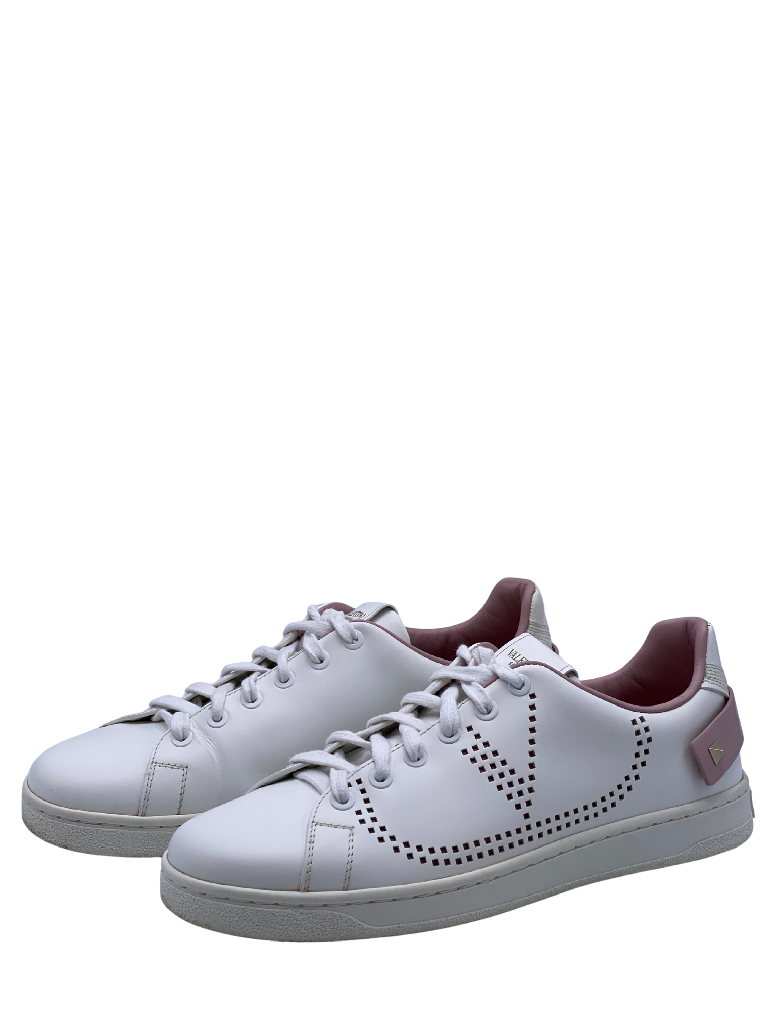Champion Valentino Garavani Lace Up Spike Shoes (38.5)