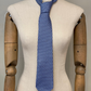 Corbata de Seda Azul Salvatore Ferragamo