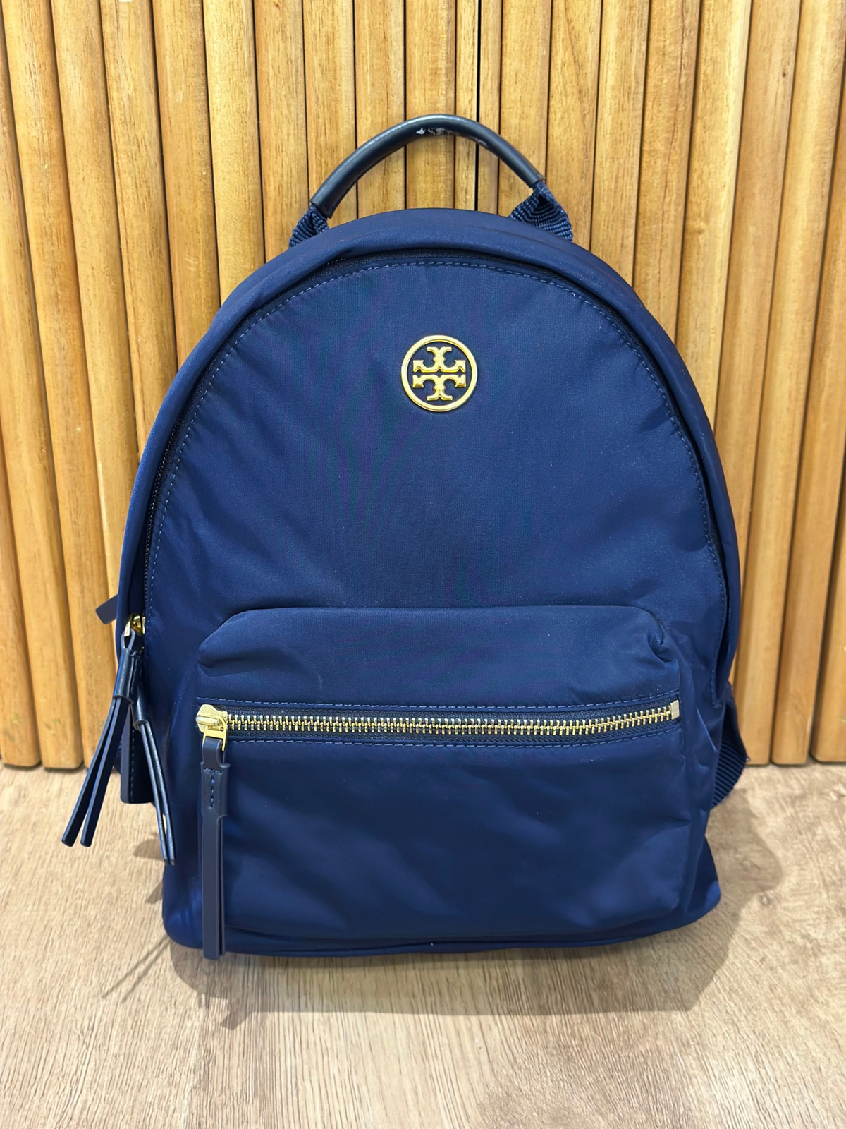 Mochila Azul Tory Burch Piper