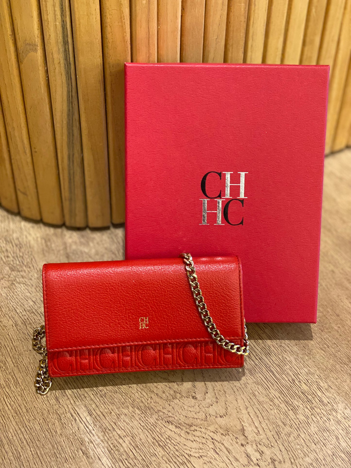 Mini Bandolera Carolina Herrera Wallet on Chain