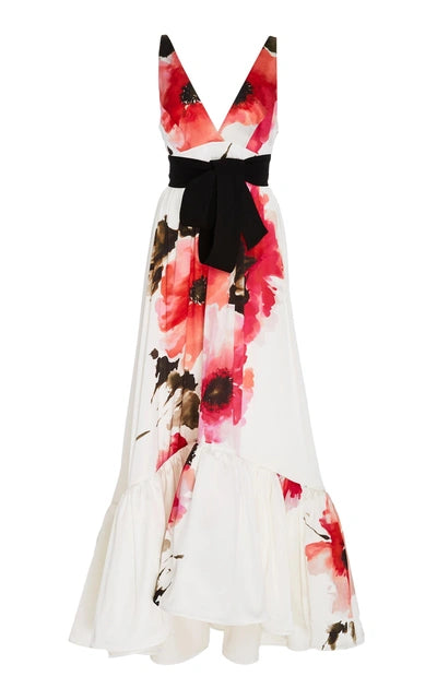 Vestido Silvia Tcherassi M'o Exclusive Floral Hellenium (Talle XS)