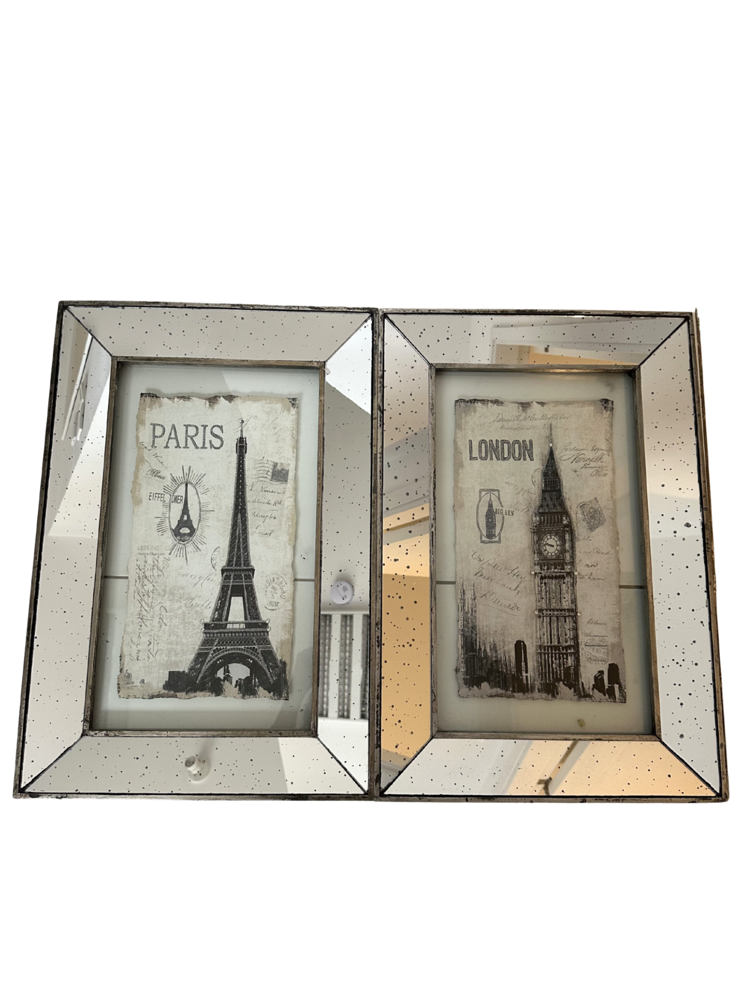 Set de 2 Cuadros Decorativos Galería Bonita