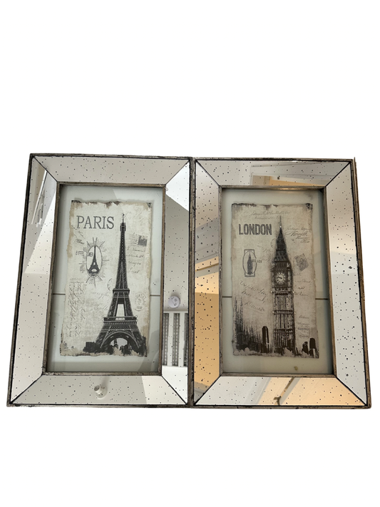 Set de 2 Cuadros Decorativos Galería Bonita