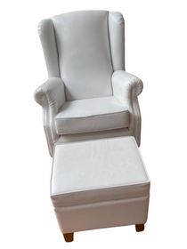 Mecedora de Cuna Bella con Puff