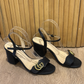 Sandalias Negras Gucci Marmont (39)