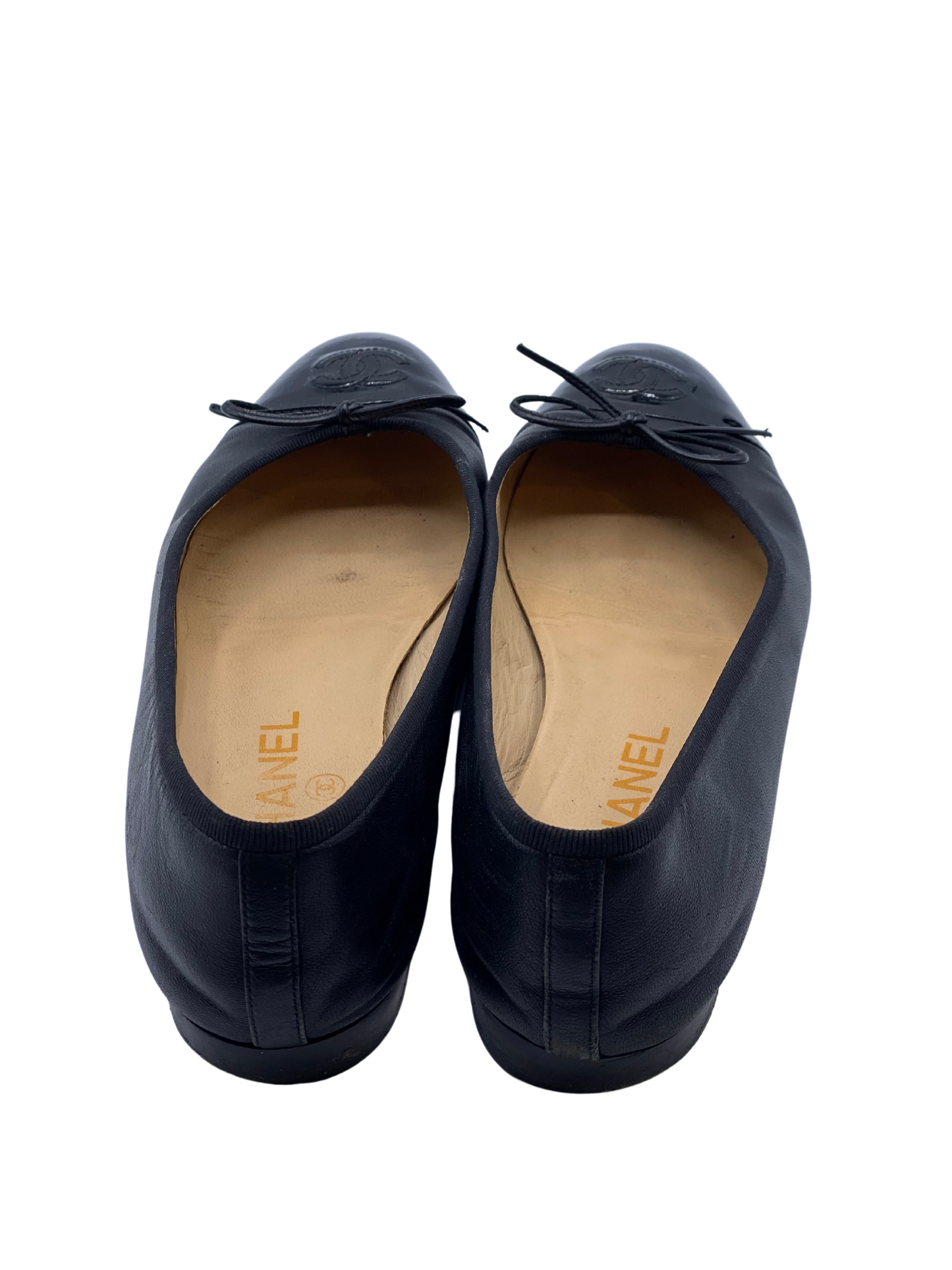 Chatita Bailarina Chanel Negra (38.5)
