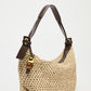 Cartera Zara Raffia de Hombro (Nueva)