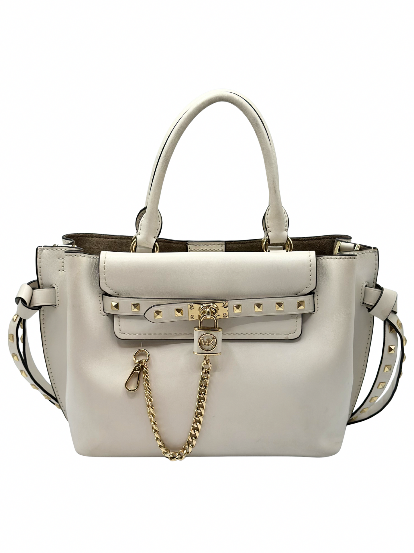 Cartera Blanca Michael Kors Hamilton Legacy