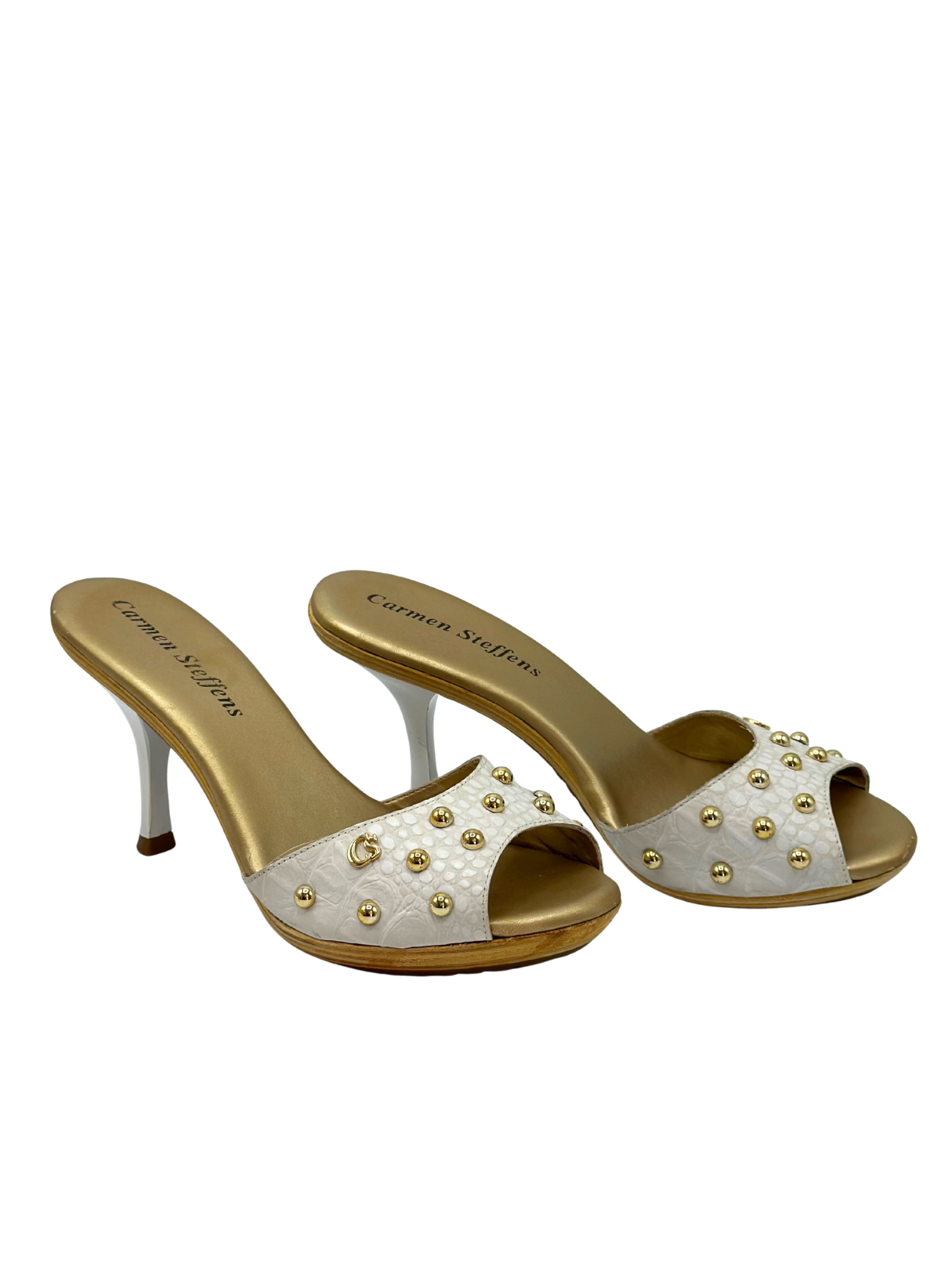 Sandalias Blancas Carmen Steffens (38)