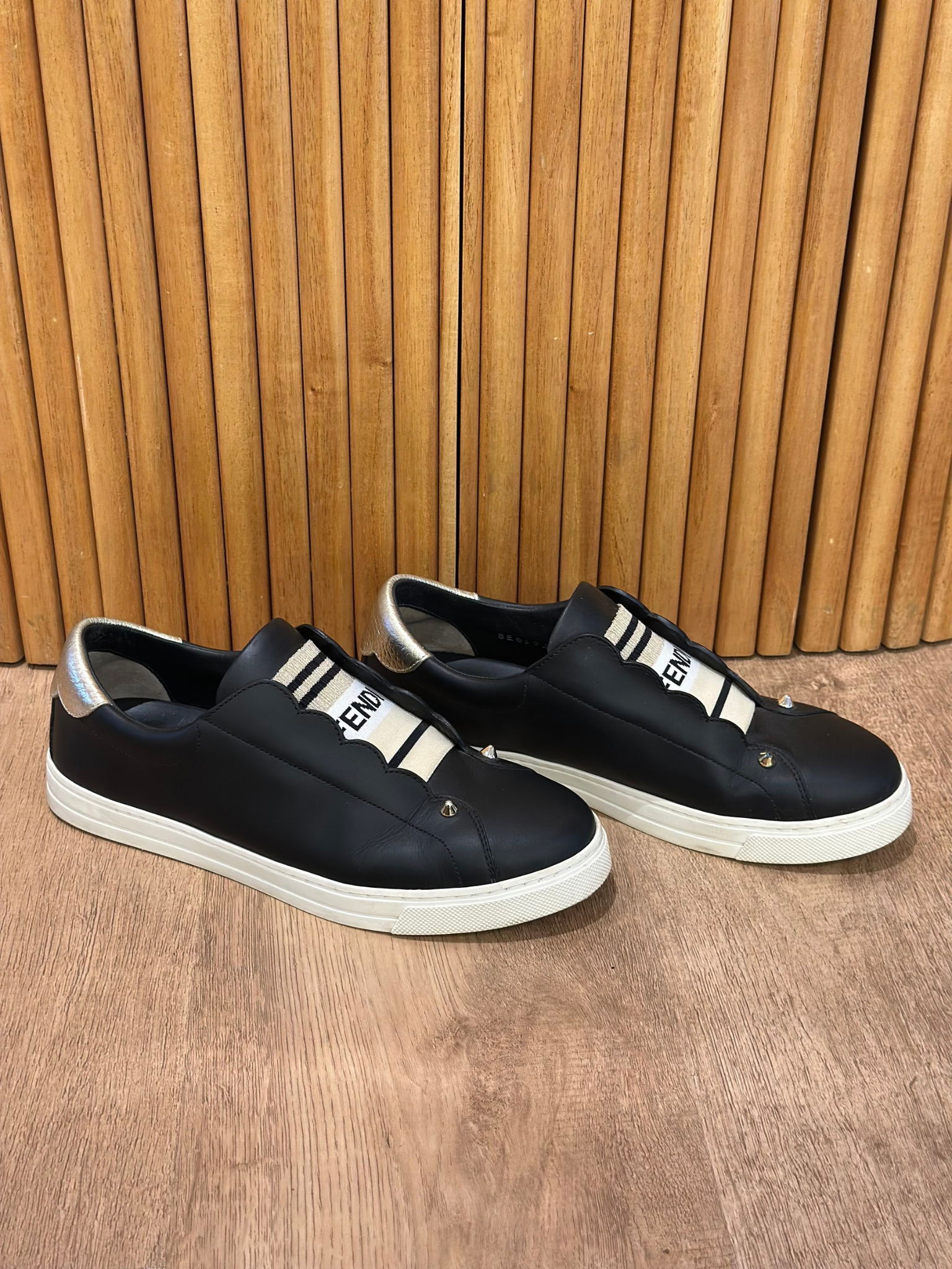 Alpargatas Negras Fendi Rockoclick (38)