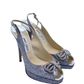 Sandalia Jimmy Choo Karina Metallic (37.5)