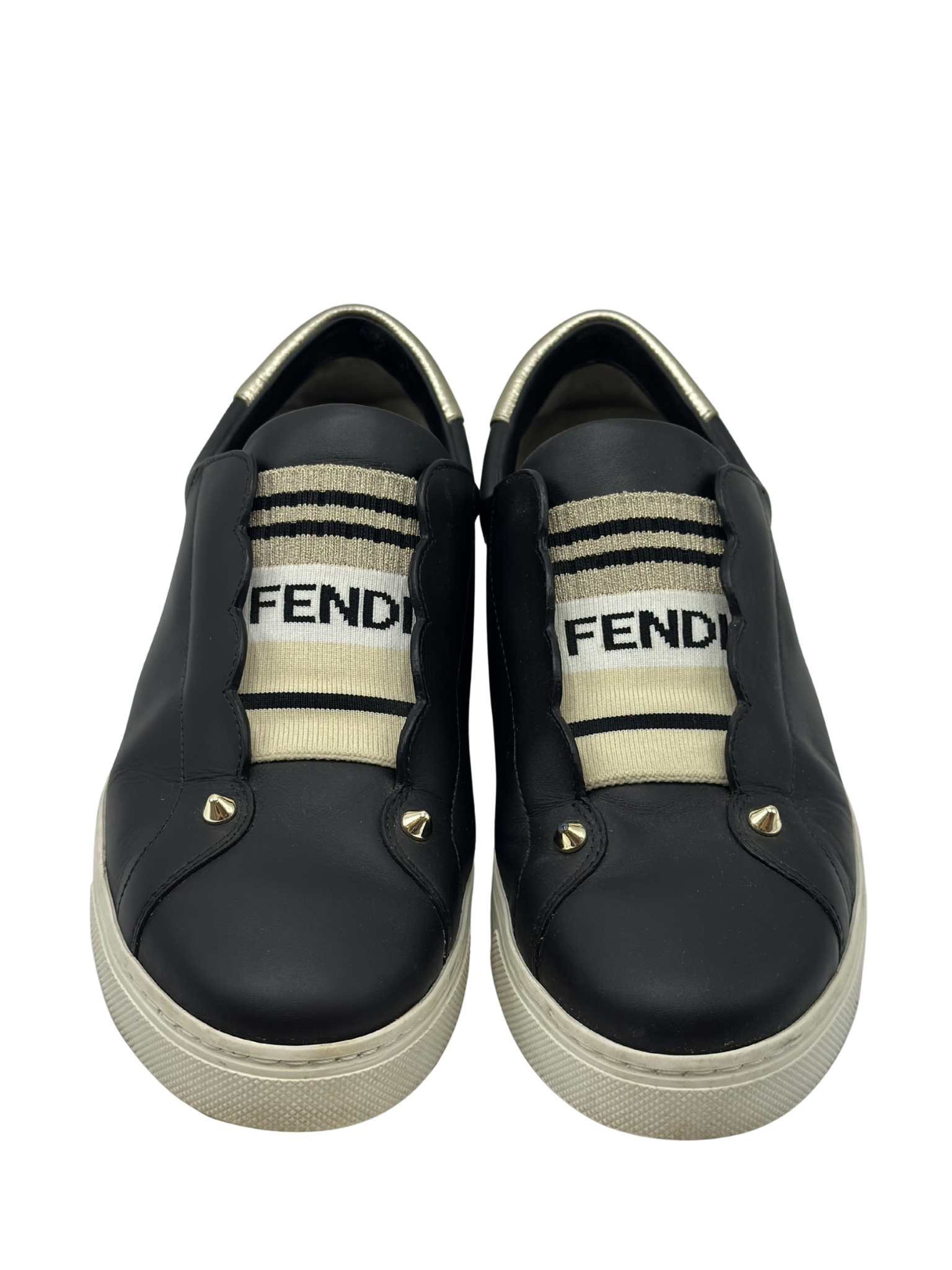 Alpargatas Negras Fendi Rockoclick (38)