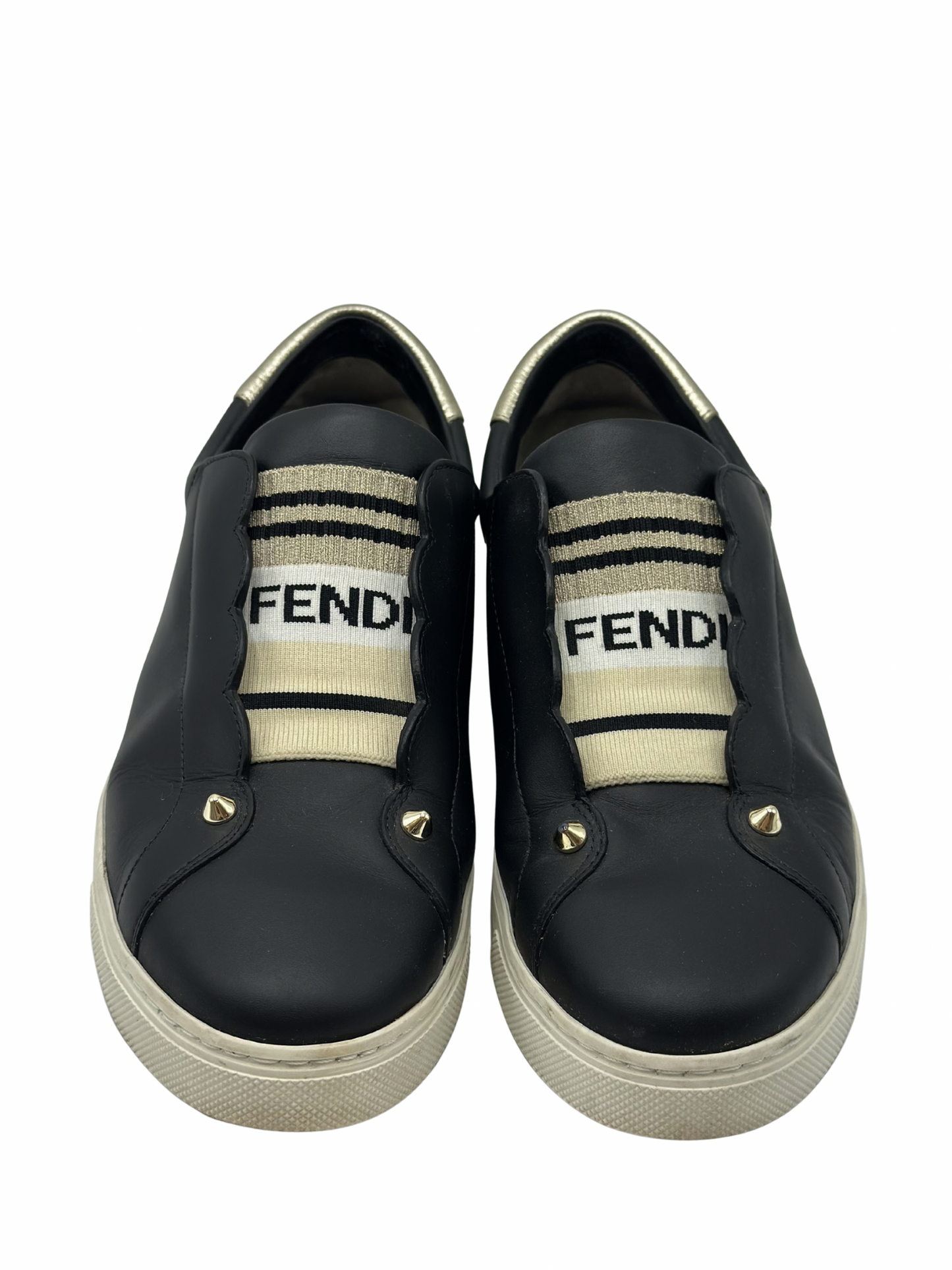 Alpargatas Negras Fendi Rockoclick (38)
