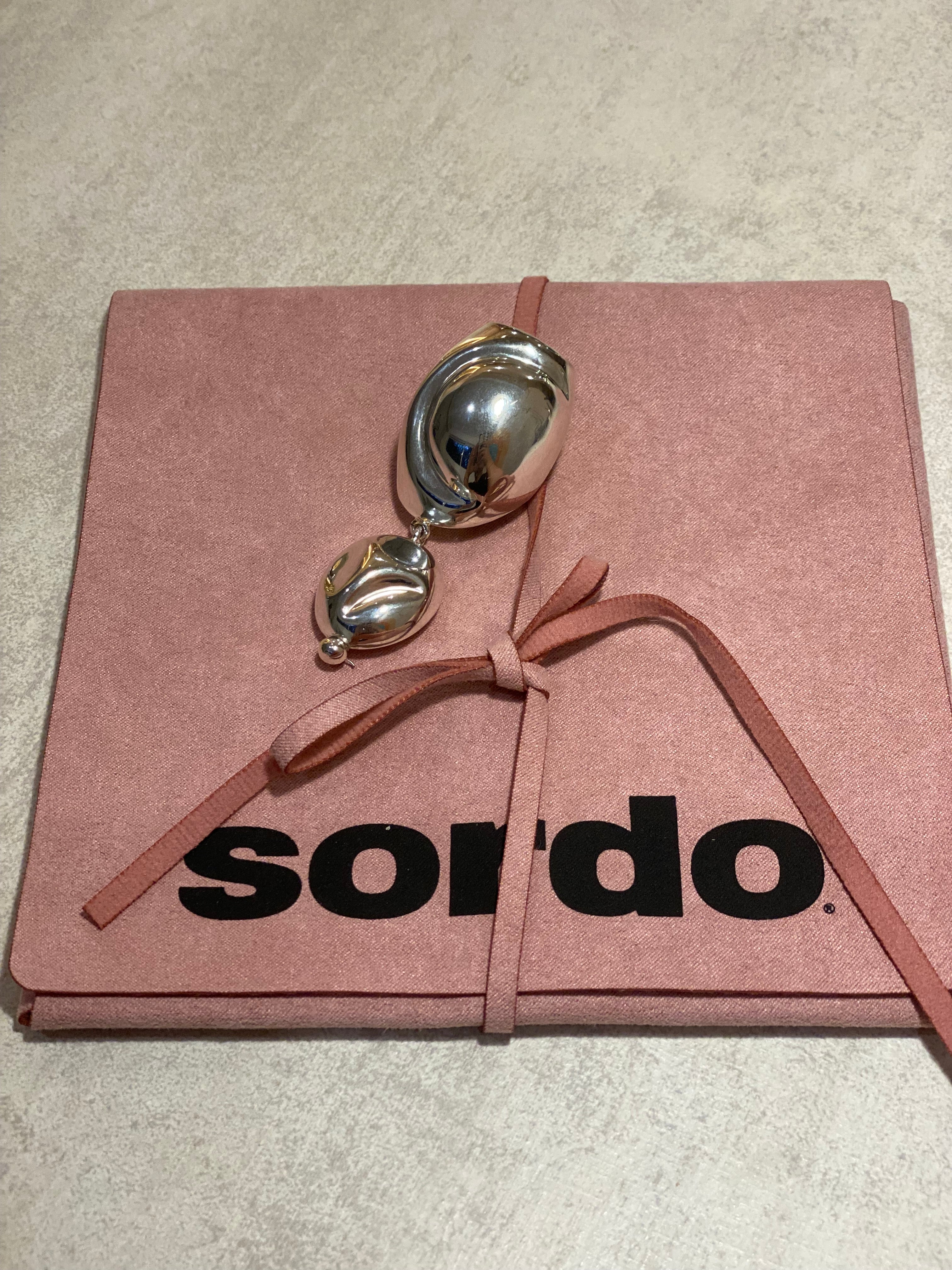 Earcuff Sordo Cubagua Doble Bañado en Plata